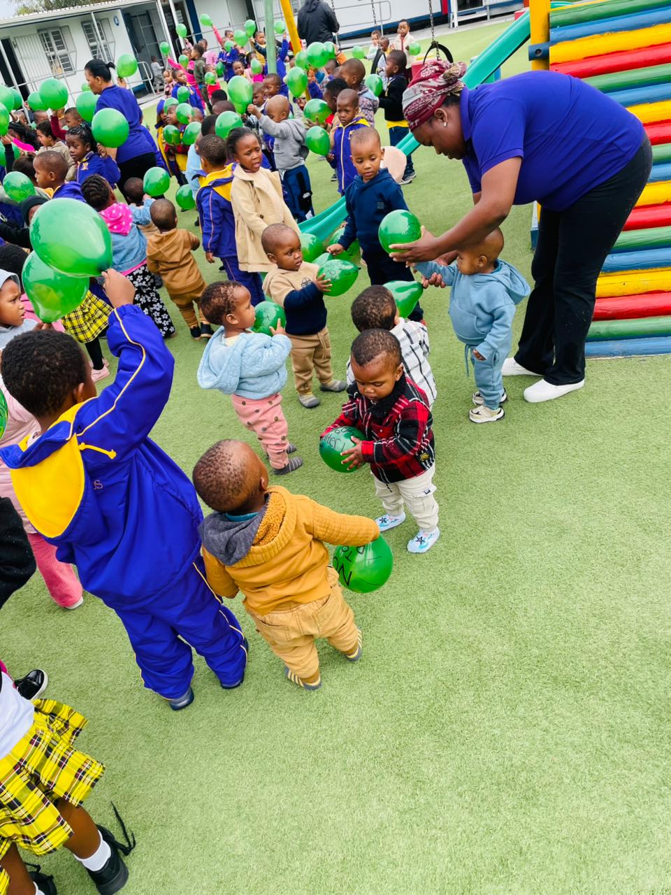 Children at Khaliyelitsha ECD Centre